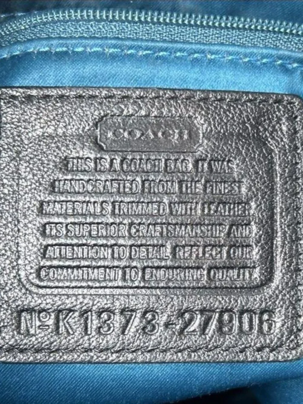 Coach Black Signature C Taylor Hobo Bag Python Embossed Leather Silver Hardware